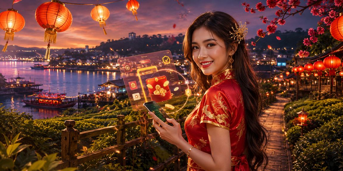 Pengguna Malaysia mengakses platform shell77 melalui telefon pintar untuk bermain kasino dalam talian