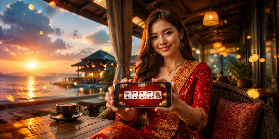 Pemain kasino Malaysia menikmati permainan roulette dalam talian di shell77 melalui telefon pintar